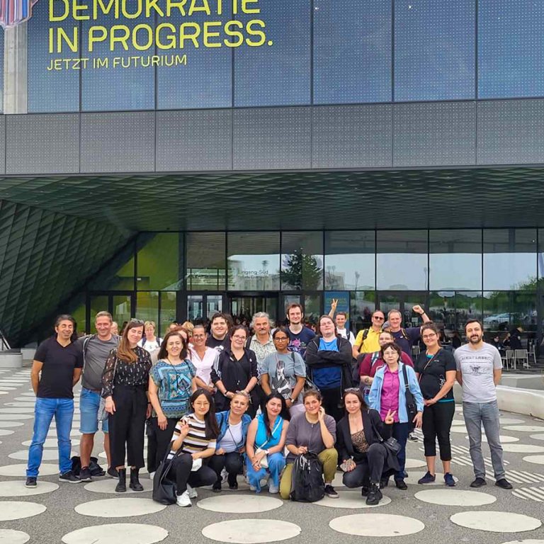 Ausflug mit Teilnehmer*innen Zweiter Bildungsweg Neukölln